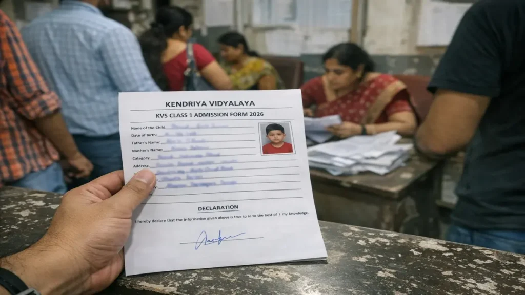 KVS Class 1 Admission 2026